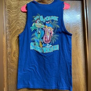 Cozumel Tank Top with back graphic Size Small Mens